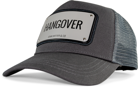 John Hatter & Co Hangover Grey Adjustable Trucker Cap Hat