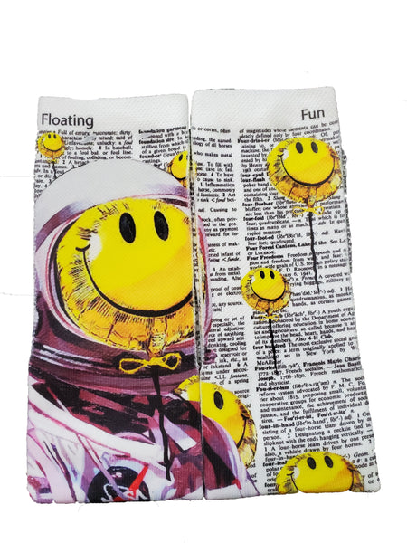 Artnwordz A Happy Space Unisex Dictionary Art Socks