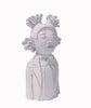 Hazy Mae Basquiat Bright White Ceramic Cookie Jar