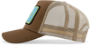 John Hatter & Co How About A Hug Brown Adjustable Trucker Cap Hat