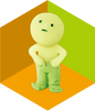 Smiski Dressing Series - One Individual Mystery Random Figurine