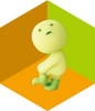Smiski Dressing Series - One Individual Mystery Random Figurine