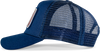 John Hatter & Co Karma is a Bitch Blue Adjustable Trucker Cap Hat