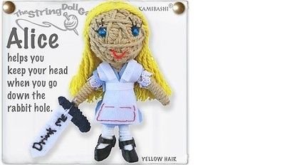 Kamibashi Alice the Wonderland The Original String Doll Gang Keychain Clip