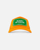 John Hatter & Co Mo Money Mo Problems Orange Adjustable Trucker Cap Hat