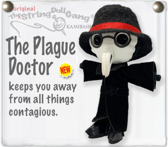 Kamibashi The Plague Doctor Original String Doll Gang Handmade Keychain Toy & Clip
