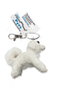 Kamibashi Pyrs The Great Pyraneese Dog Original String Doll Gang Handmade Keychain Toy & Clip