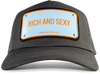 John Hatter & Co Rich and Sexy Grey Adjustable Trucker Cap Hat
