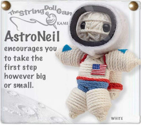 Kamibashi AstroNeil the Astronaut The Original String Doll Gang Keychain Clip