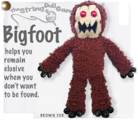 Kamibashi Bigfoot The Original String Doll Gang Keychain Clip
