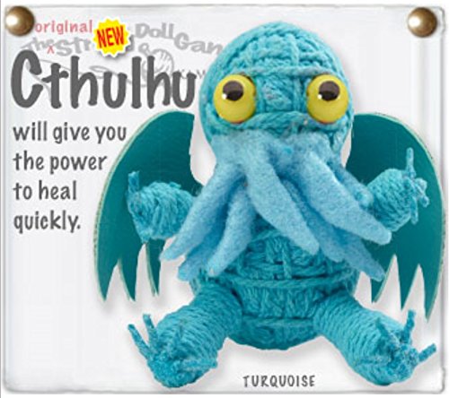 Kamibashi Cthulhu Lovecraft Creature The Original String Doll Gang Keychain Clip