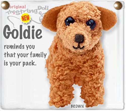 Kamibashi Goldie Golden Retriever Dog Original String Doll Gang Keychain Clip