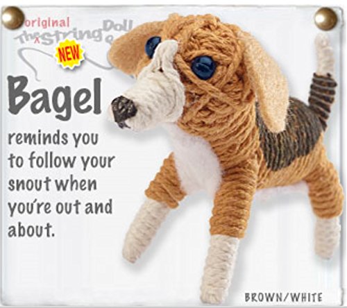 Kamibashi Bagel beagle Puppie Dog The Original String Doll Gang Keychain Clip