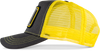 John Hatter & Co Show Me The Money Yellow & Grey Adjustable Trucker Cap Hat