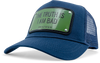 John Hatter & Co Scarface "The Truth is I Am Bad" Blue Adjustable Baseball Cap Hat