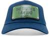 John Hatter & Co Scarface "The Truth is I Am Bad" Blue Adjustable Baseball Cap Hat