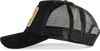 John Hatter & Co Vaya Con Dios Black Adjustable Trucker Cap Hat