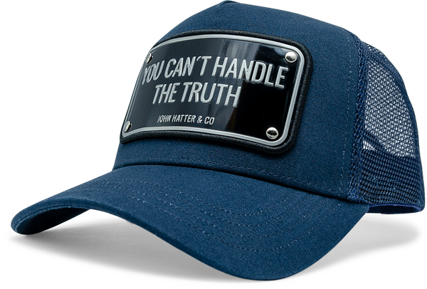 John Hatter & Co A Few Good Men You Can't Handle The Truth Blue Adjustable Baseball Cap Hat